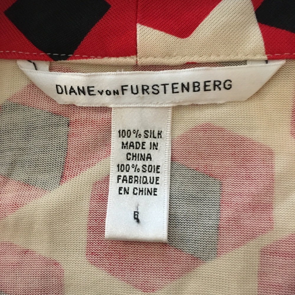 EUC Diane Von Furstrnberg Gaby Tunic Dress - Picture 3 of 4